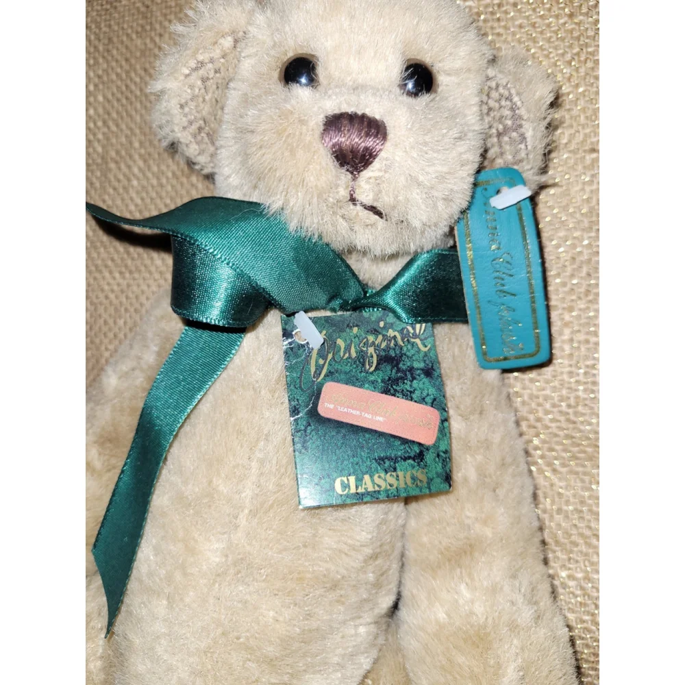 Anna‎ Club Plush Fully Jointed Teddy Bear Classics Leather Tag Line Collectible